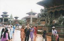 храм в Катманду.